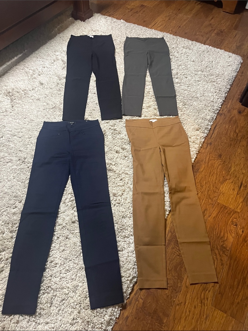 RW&CO + camber & grace Pull-On Leggings in Black, Gray, Navy & tan size small